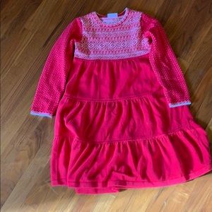 Christmas sweater dress 8 or 130cm